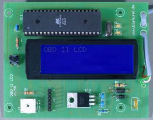 OBD OBD2 OBD-2 OBD II LCD Display Tacho Digital 