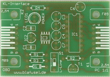 OBD USB serial RS232 Interface OBD2 OBD-2 OBD II ISO 9141 14230 ISO9141 SAE J1962