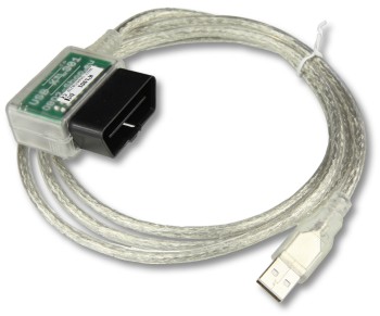 K²L901 OBD USB KKL Diagnoseinterface FIAT (Fiat ECU Scan, Fiat ECU Scanner)