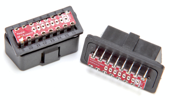 Adapterplatine 16 zu 8 Pins