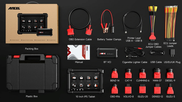 ANCEL X7HD Heavy Duty Truck Diagnostic Tool