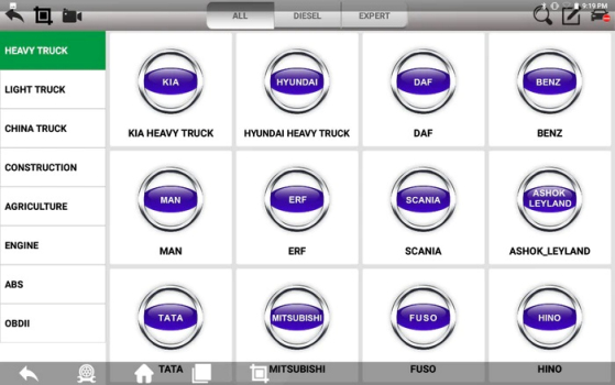 ANCEL X7HD Heavy Duty Truck Diagnostic Tool