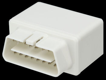 OBD-2 Stecker weiß mini