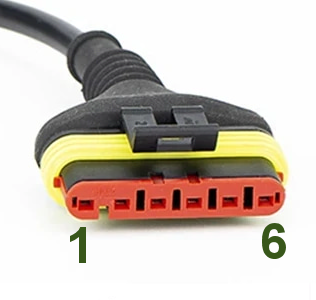 Adapter Motorrad Benelli 6 Pin - OBD-2
