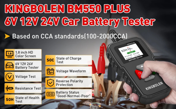 Batterietester Kingbolen BM550 Plus