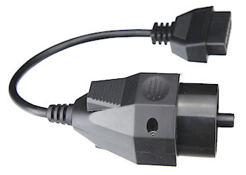 Kabel BMW 20 pol. nach OBD II