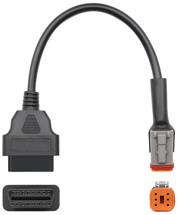 adaptor motor cycle HARLEY 6 pin - OBD-2