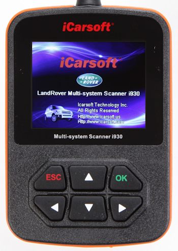 iCarsoft i930 Landrover/Jaguar Scanner iCarsoft i930 Landrover/Jaguar Scanner