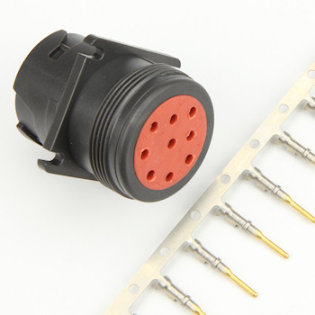 J1939 Plug for panel mounting