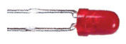 LED 3mm, low-Current, rot, 25 Stück