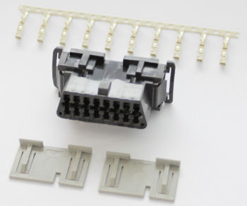 OBD II Einbaubuchse Gehäusemontage Molex 051115-1601
