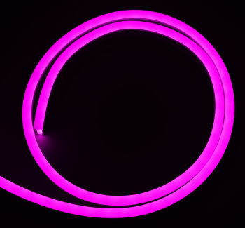 Purple, LED Neonflex, 12 V, 1 cm cutting, per meter