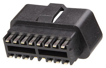 OBD-2 pin block male 24V truck type B