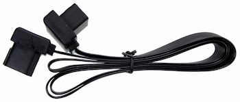 FidgetFidget OBD2 Verlängerungs Kabel OBDII 16 Pin Buchse auf Stecker Diagnostic Extender Flachband Kabel 