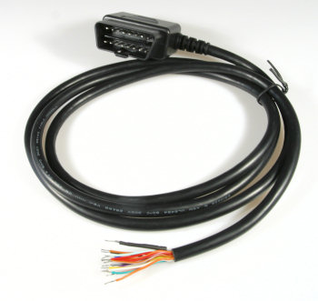 Cable OBD-2 to open end