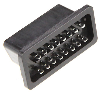 Modular OBD-2 sysem end plate -D2-