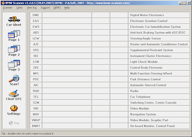 BMW Scanner