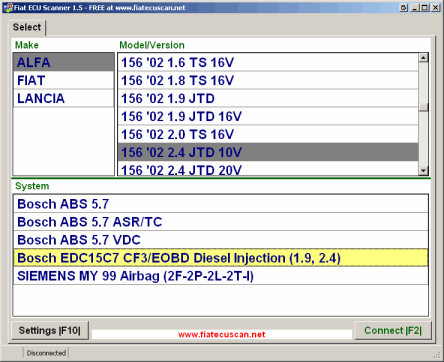 FiatECUScan FiatECUScanner