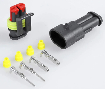 Superseal Steckerset 2-polig IP67