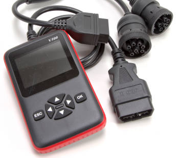 V500 Diagnostic tool for heavy duty trucks