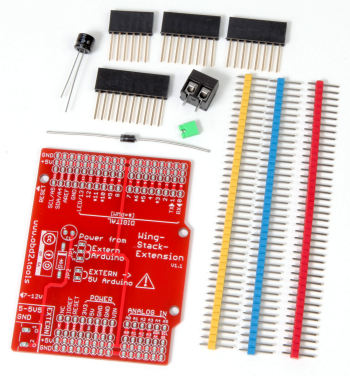 Wing-Stack-Extension for Arduino Uno